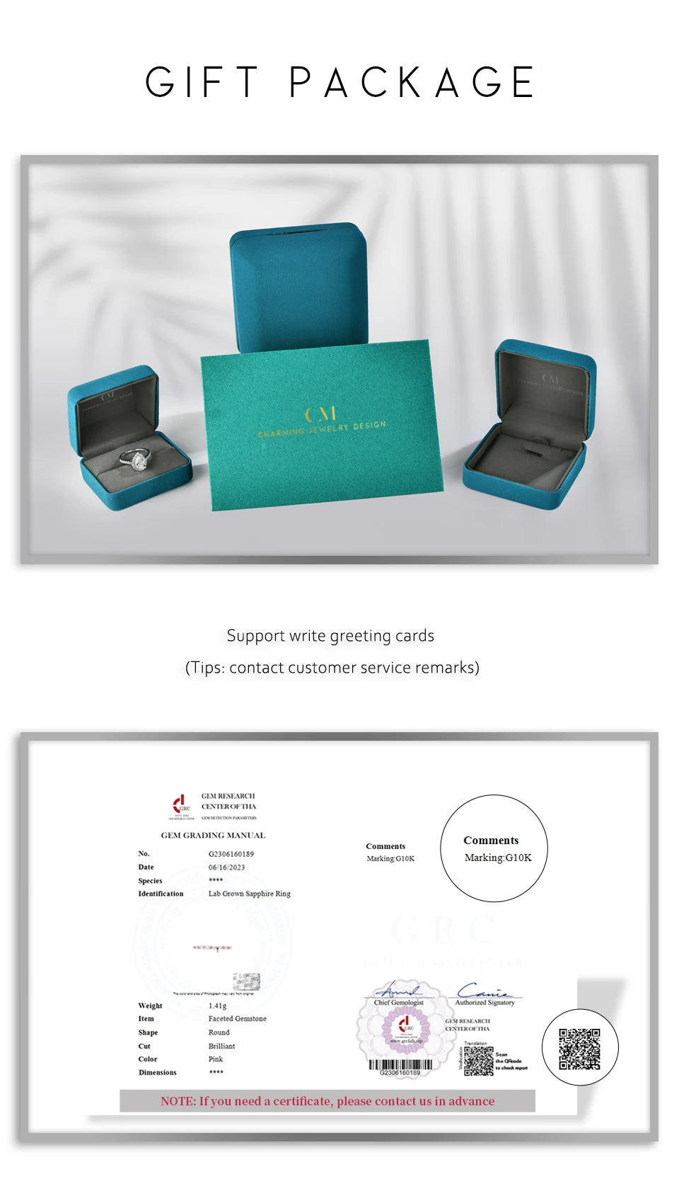 The Sapphire-Blue Moissanite Solitaire