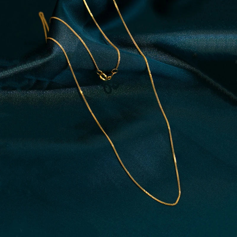 The 18K Signature Chopin Chain | AU750 High-Lustre Solid Gold