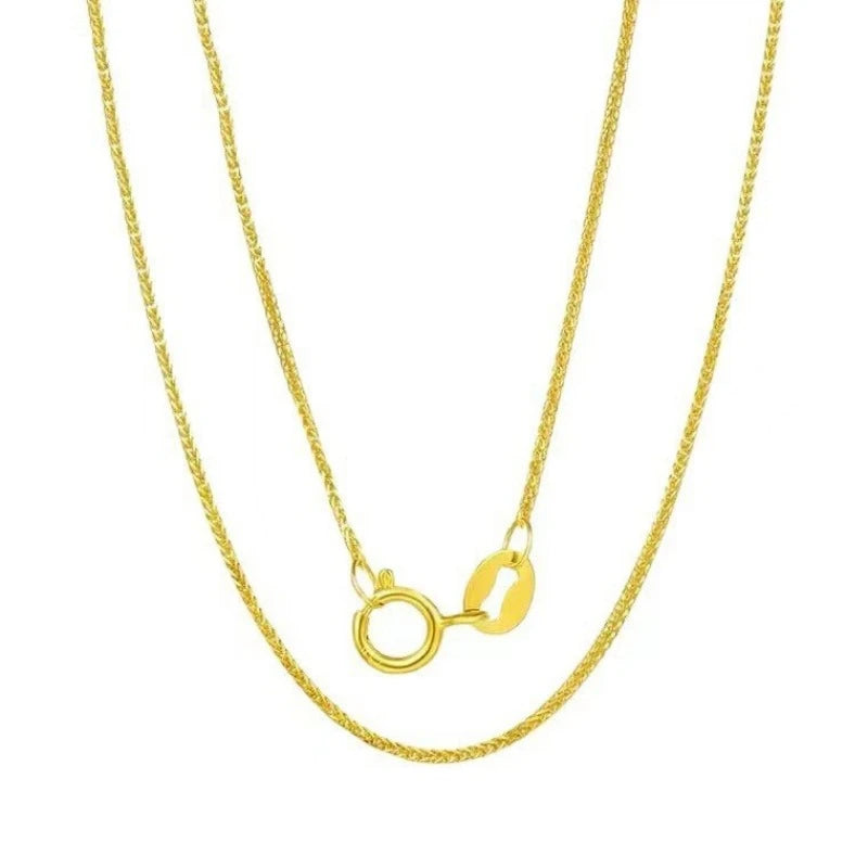 The 18K Signature Chopin Chain | AU750 High-Lustre Solid Gold