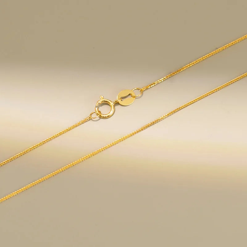 The 18K Signature Chopin Chain | AU750 High-Lustre Solid Gold