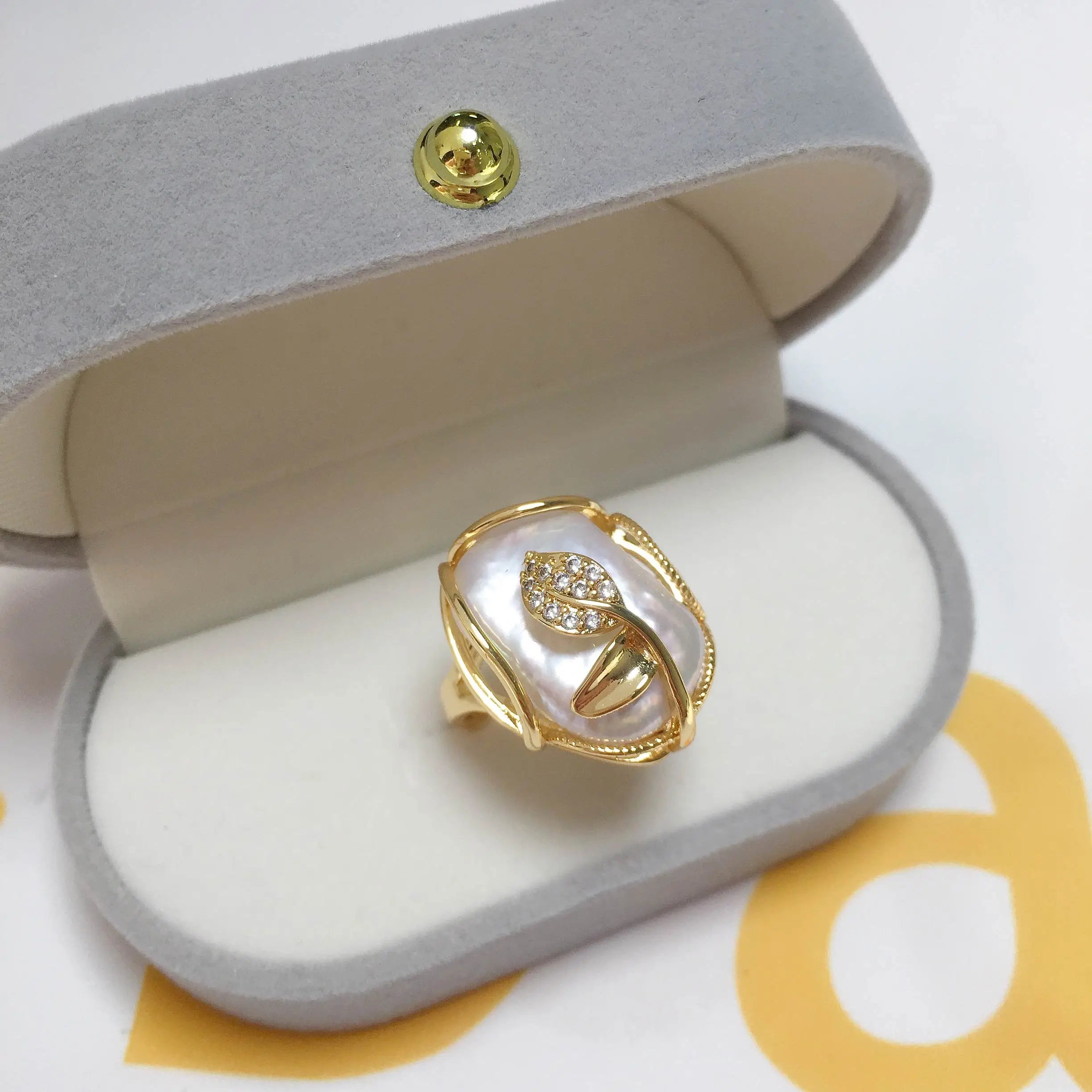 The Hera Baroque Pearl Suite | Natural Freshwater Pearls & 18K Gold Finish