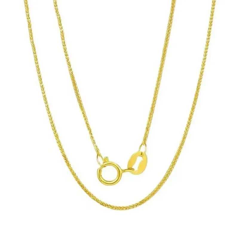 The 18K Signature Chopin Chain | AU750 High-Lustre Solid Gold