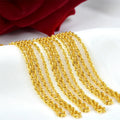 The Heritage Gold Silk Chain | 18K Solid Yellow Gold (AU750)