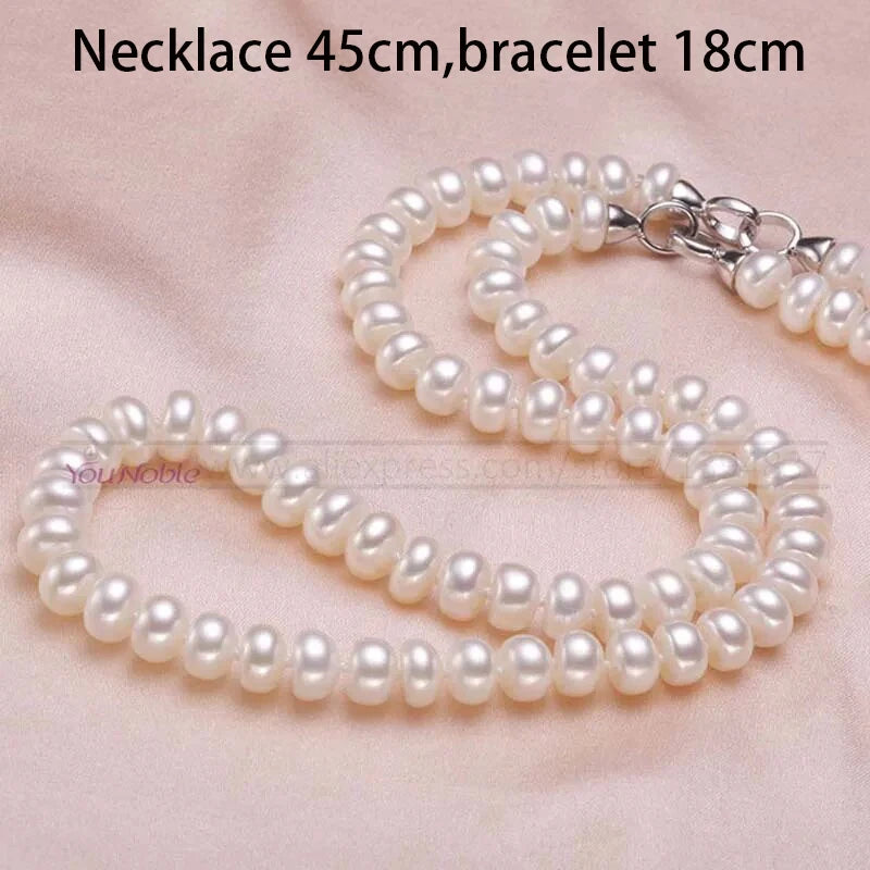 The Eternal Bloom Pearl Suite | Genuine Freshwater Pearls & S925 Silver
