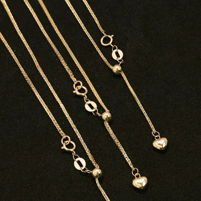 The 18K Signature Chopin Chain | AU750 High-Lustre Solid Gold