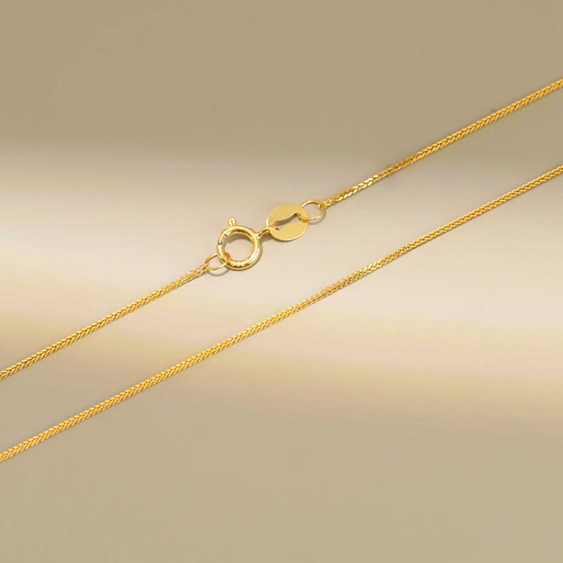 The 18K Signature Chopin Chain | AU750 High-Lustre Solid Gold